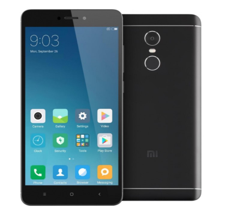 Xiaomi Redmi Note 4 4/64gb Black (Черный)